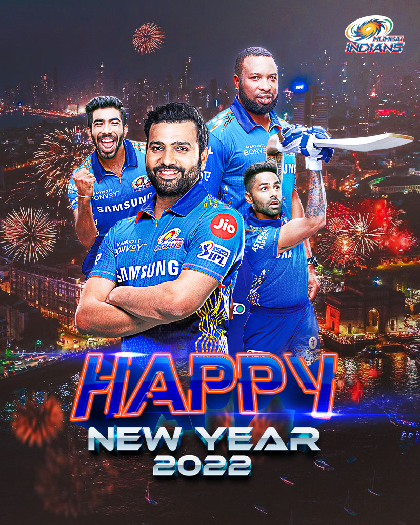 Happy New Year Makkale 💥🥳

Hope 2022 is a great year for you and your family ❤️🙌
 
#HappyNewYear2022 #VIVOIPL #IPL2022 #IPL #VIVOIPLRetention #IPLretention #MumbaiIndians #OneFamily #MumbaiIndiansTNFC2O