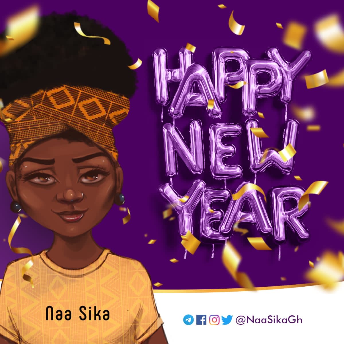 NaaSikaHQ's tweet photo. We are so grateful for not only your continued partnership but for your friendship, and we look forward to being together in the new year... #HappyNewYear https://t.co/WKaipLnSAv