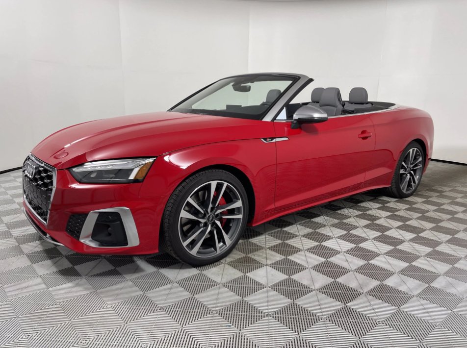 audi a5 red 2022