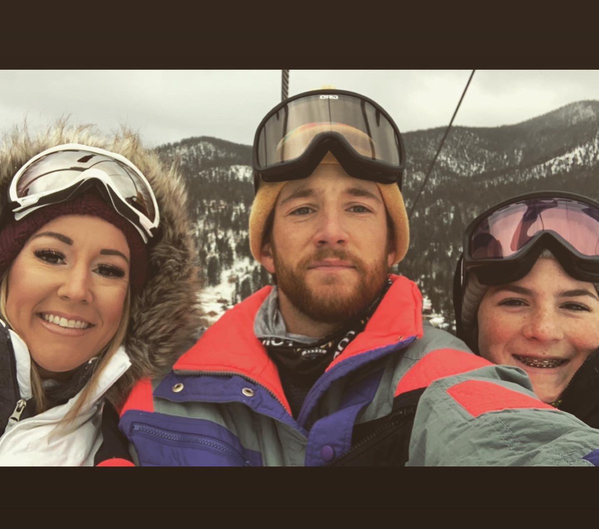 ski trip but make it 80’s themed