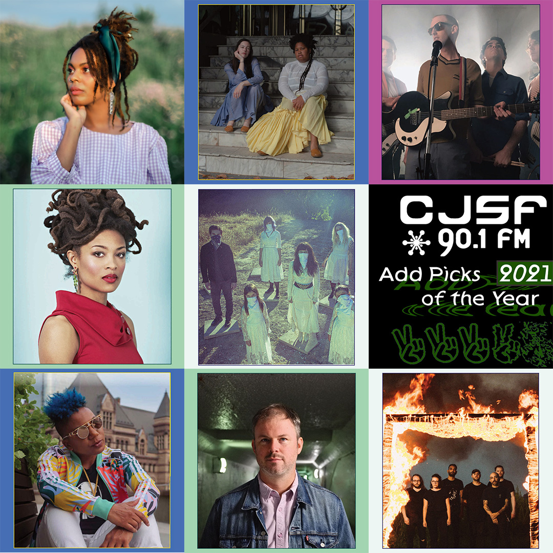 CJSF's tweet image. Ring in the New Year w/ this list of the most-liked #CJSFPicks of 2021, as chosen by you! Visit @cjsfradio on FB/IG to learn more about our inaugural Add Picks of the Year - link below.

🥂🌐 Stay tuned to our feeds for more cool stuff from CJSF Music: linktr.ee/cjsfradio