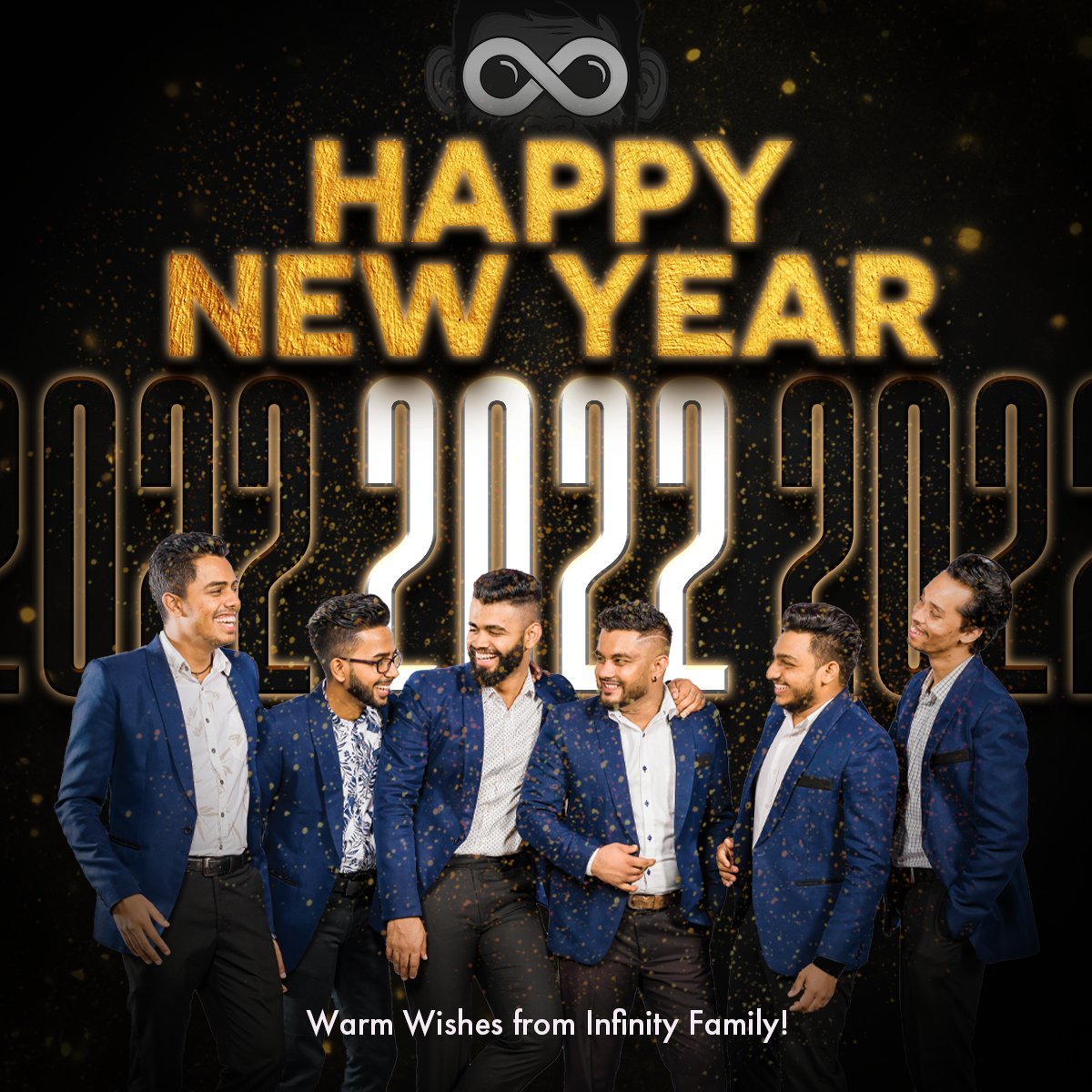 infinitysl_'s tweet photo. Happy new year
We wish you a 2022 filled with blessings and happiness
2021 was like a rollercoaster with ups and downs but we are so blessed to have all of you by our side as we go on our journey. Forever grateful for each and every one of you! 
We wish you a blessed new year 🥂 https://t.co/d5MT4QkTg5