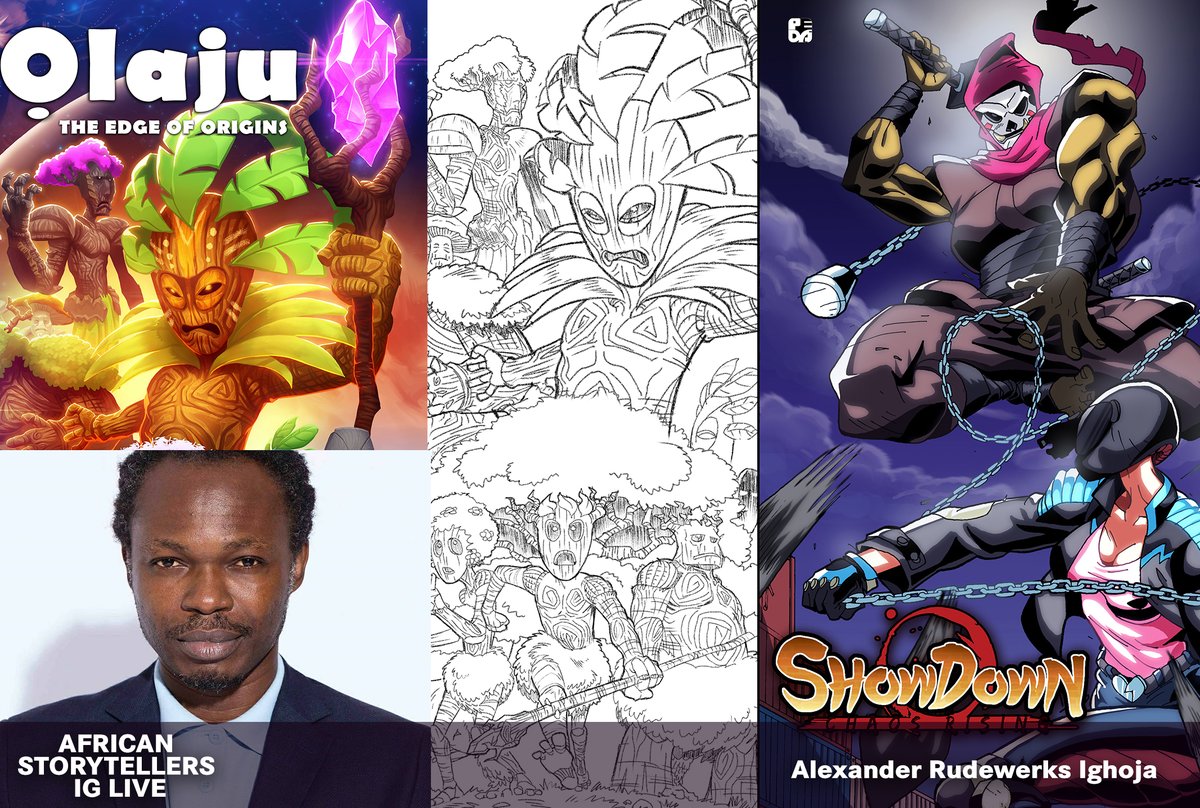 pedacomics's tweet photo. 130% funding, we have 4days left .
Click below  to grab your copy of this unique African inspired fantasy b4 it ends.
https://t.co/rlFhudatDv
Also, get ready to meet the genius hands behind the art of OLAJU : THE EDGE OF ORIGINS @rudewerks  2:pm EST  1/2/22
#projectwelove https://t.co/Rr9ZWtAMTk