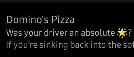 adamjamesgee24's tweet photo. @Dominos_UK I've never seen such a sarcastic email bearing in mind I'm still waiting for my order 3 hours later https://t.co/ymBw3dR8dZ