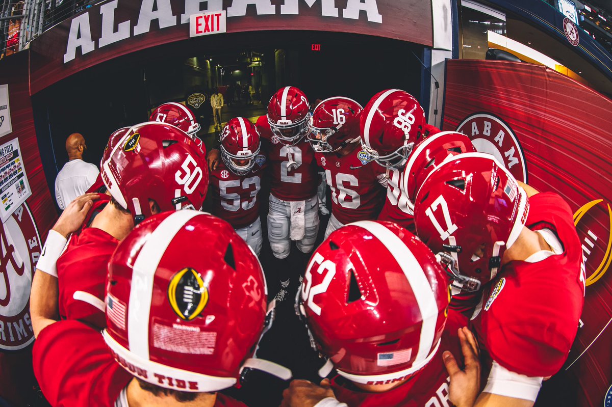 Alabama Football tweet media