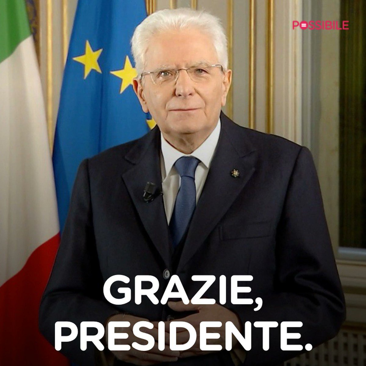 Mancherà tantissimo. #Mattarella