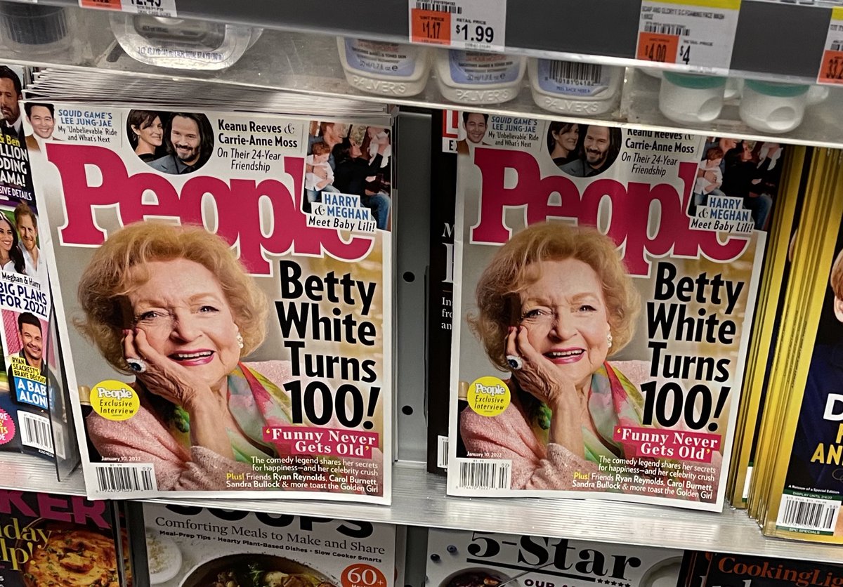 I think Betty White would enjoy having made one last epic joke.