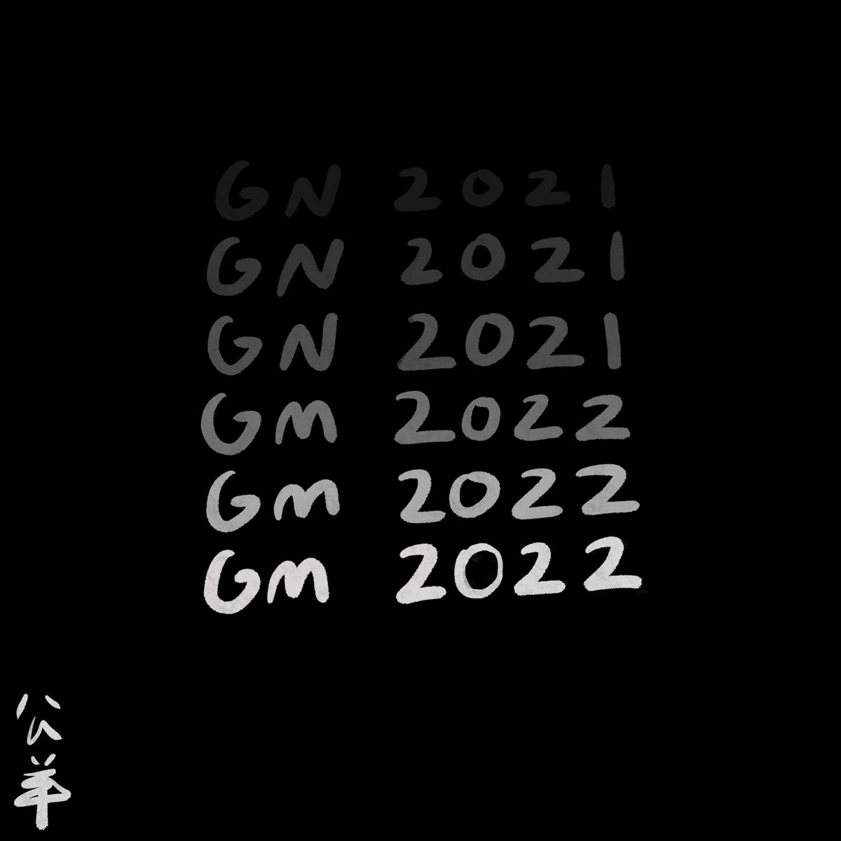 Ghxsts's tweet photo. GM 2022 https://t.co/iQhMQgAQe0