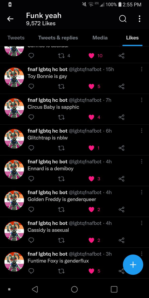 K33WI's tweet photo. hehehe, thank god for bots on twitter
makes my life easier setting hcs for characters. hehehehehe https://t.co/ODmotcOn47