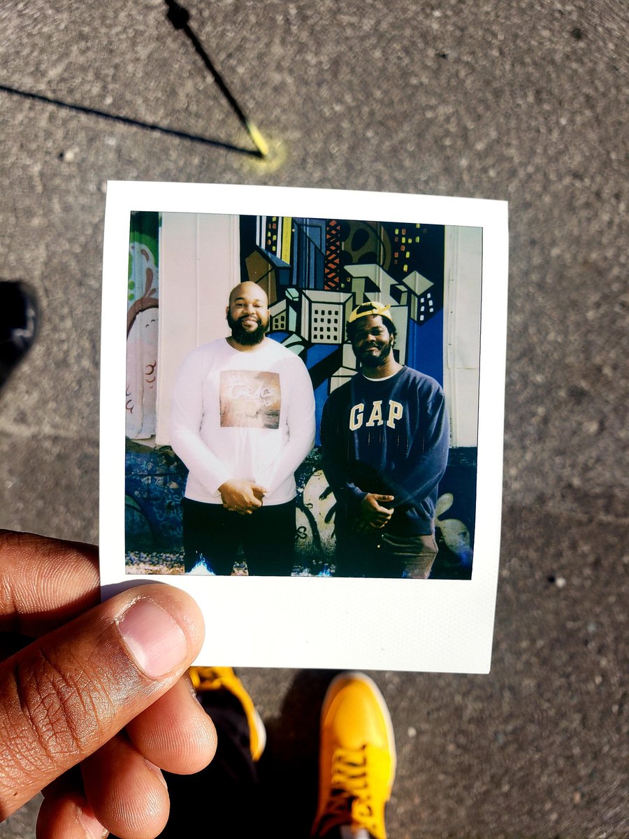 iampgrant's tweet photo. Excited for whats to come next year. Salute to @x_purgatory_ and @louis_therapper Y'all stay tuned!! 

#2GbTG #BeTheException #ForCindy #portcity #nc #music #FridayThoughts #photography #polaroid #2022 #GraceWins 🙏🏽 https://t.co/SPQ96v7emy