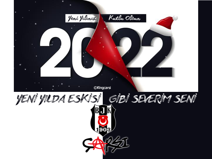 Yeni Yılda Eskisi Gibi Severim Seni #Beşiktaş 
Mutlu Yıllar