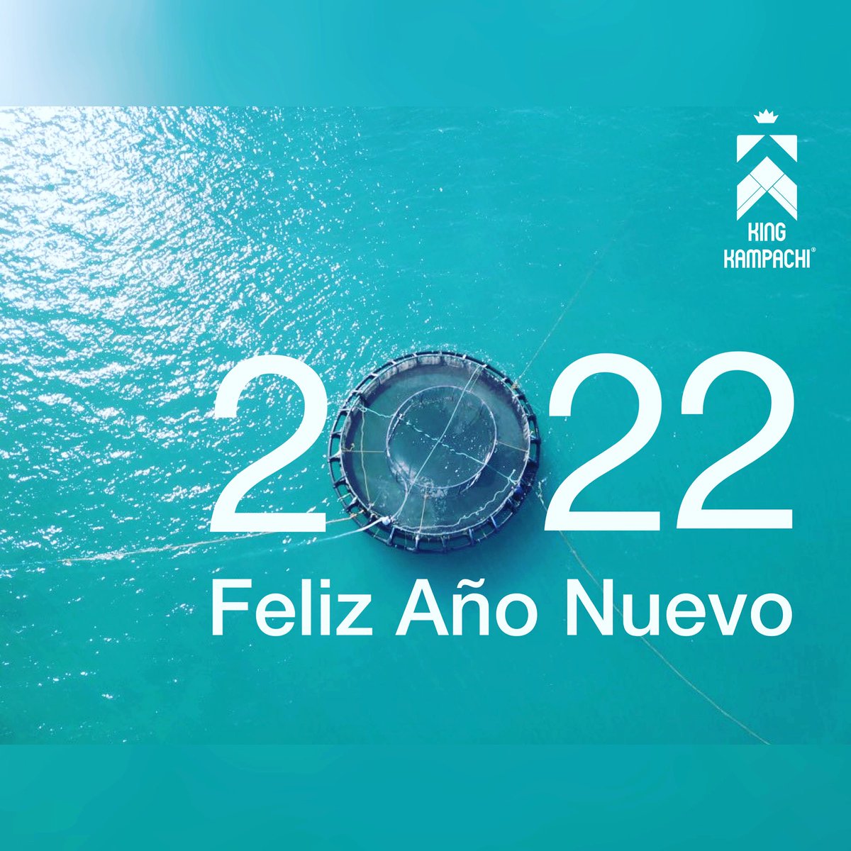 Para el 2022 te deseamos: 

12 meses de felicidad 😃, 52 semanas de diversión 🤣, 365 días de éxitos 🏆, 8,760 horas de buena salud 👌🏻, 525,600 minutos de buena suerte 🍀 y 3,153,600 segundos de amor 🥰 .
Y sobre todo tener delicioso King Kampachi y Kampachito todo el año!