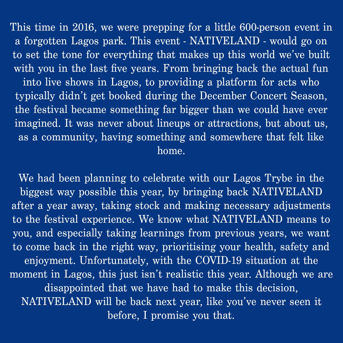 SChubbz's tweet photo. before the show last week, we sent this letter to all our subscribers & supporters over the last five years ππΏ
thought it would be cool to share it here with you guys. thank u for everything. #NATIV5 https://t.co/ynnwktokT7
