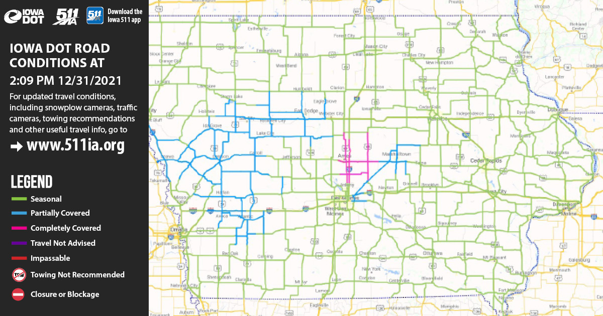 Iowa DOT tweet media