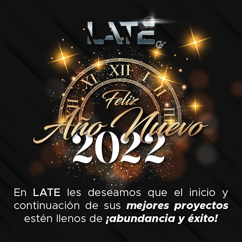 LATEmpresarial's tweet photo. Feliz Año Nuevo 🥂 https://t.co/BazRggzexk