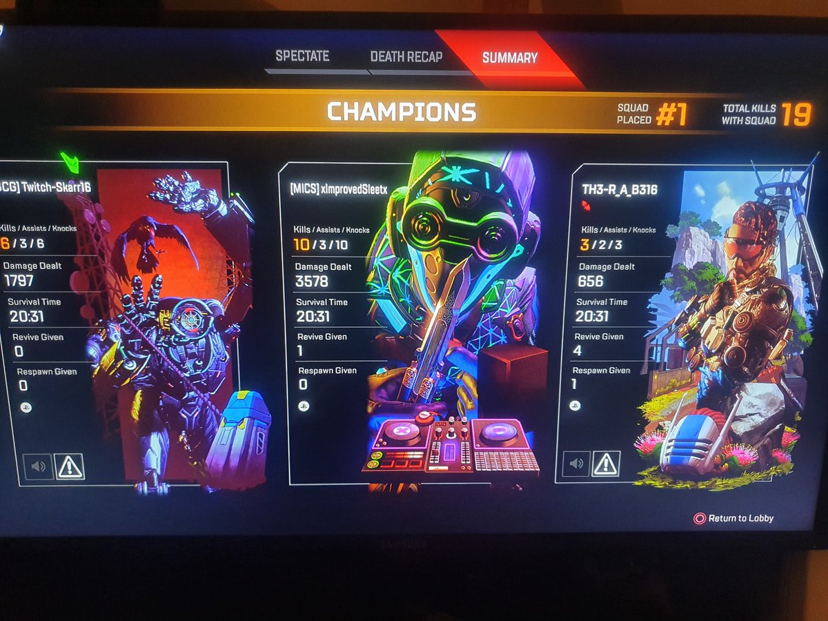 Finally got a 3k badge 😮 #apexlegends