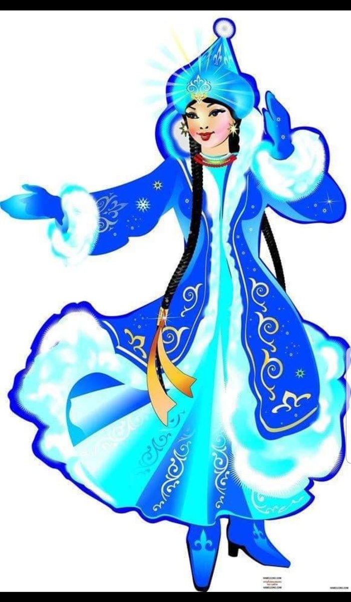 казахские открытки с новым годом. снегурочка казашка. как выглядит алтайская снегурочка. аяз ата дед мороз в казахстане. казахские новогодние открытки.