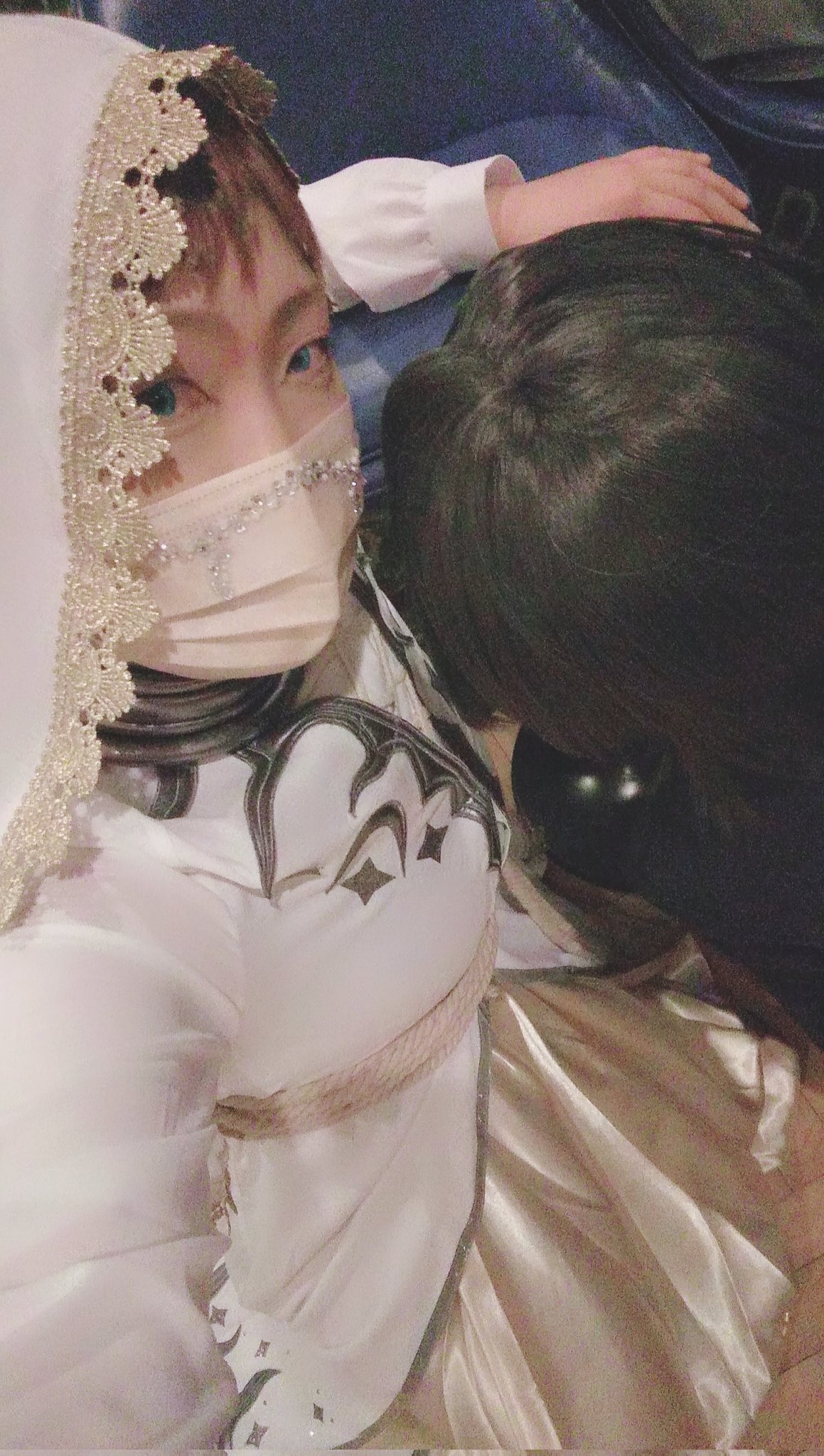 تويتر 冬桜 2a 15 29 30池ﾊﾛ على تويتر いつも通り顔隠していいよって言ったらキャラのヒントが完全に消えててワロタw 今回はヒプのお巡りさんと白黒コンビ٩ ˊᗜˋ وｨｪｰｨ T Co Paswuhswb6