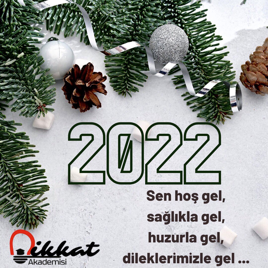 Her gününde umut, sağlık ve huzur aşılayan yepyeni bir yıl diliyoruz. 2022 sen hoş gel!
#dikkatakademisi #dikkatmerkezi #eğitim #öğretim #akademi #yeniyıl #2022 #mutluseneler #sağlık #huzur #mutluluk #dostluk #samimiyet #başarı #umut #güzellik #hedef #eğlence
