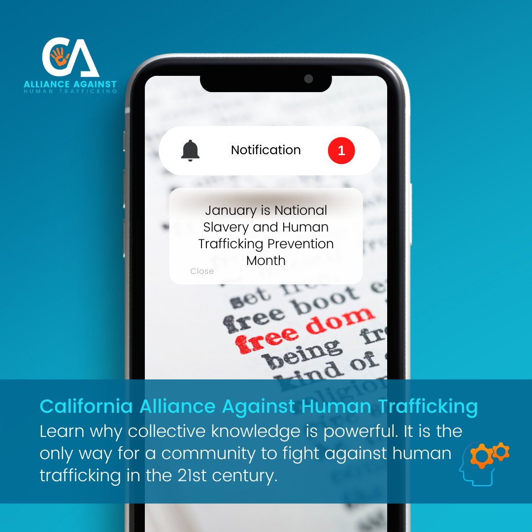 Join the movement against #humantrafficking. It all starts tomorrow. Follow us and <a href="/CA_AAHT/">California Alliance Against Human Trafficking</a> to help spread awareness using #AtWhatCost. Together, we can help end human trafficking.