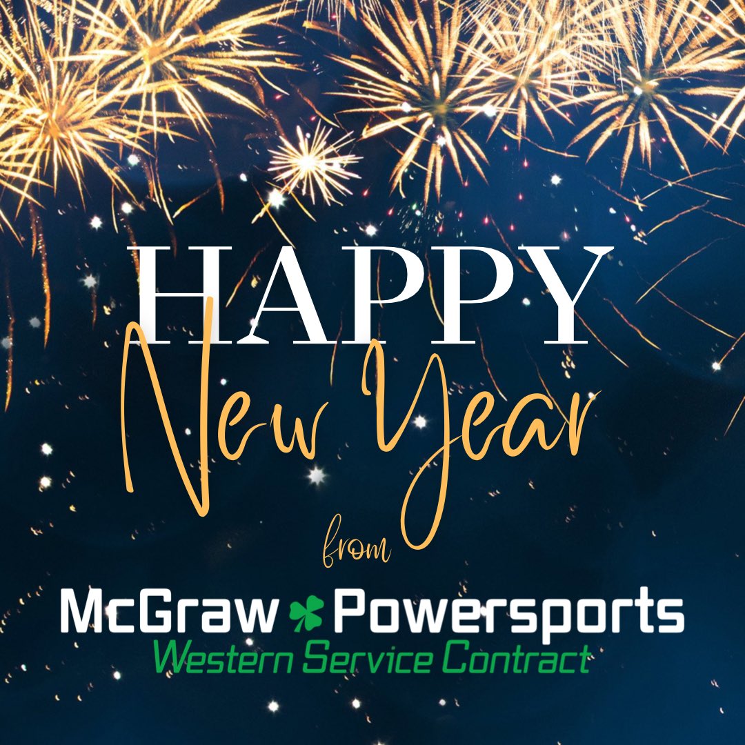 We wish everyone a safe and wonderful new year! 

#ridewithmcgraw #NewYear