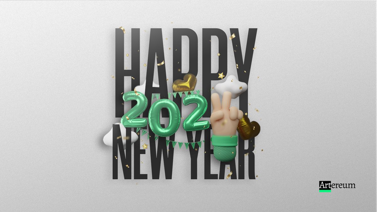 Today we wish everyone a 2022 full of  love, peace… and lots of #NFTs !

#HappyMEWyear2022 #NewYear2022 #NewYear