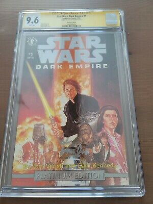 Star Wars: Dark Empire #1 platinum cgc ss 9.6 Peter Mayhew https://t.co/VGfkYTLfkZ eBay https://t.co/5kbvIXBO4U