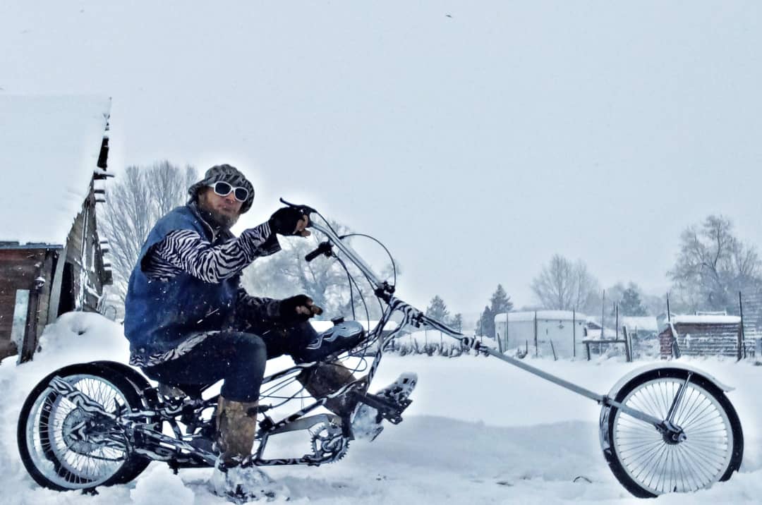 My first build #lowriderbicycles #chopperbikes #motorizedbike #motorizedbicycles #lowriderbikes #chopperbike