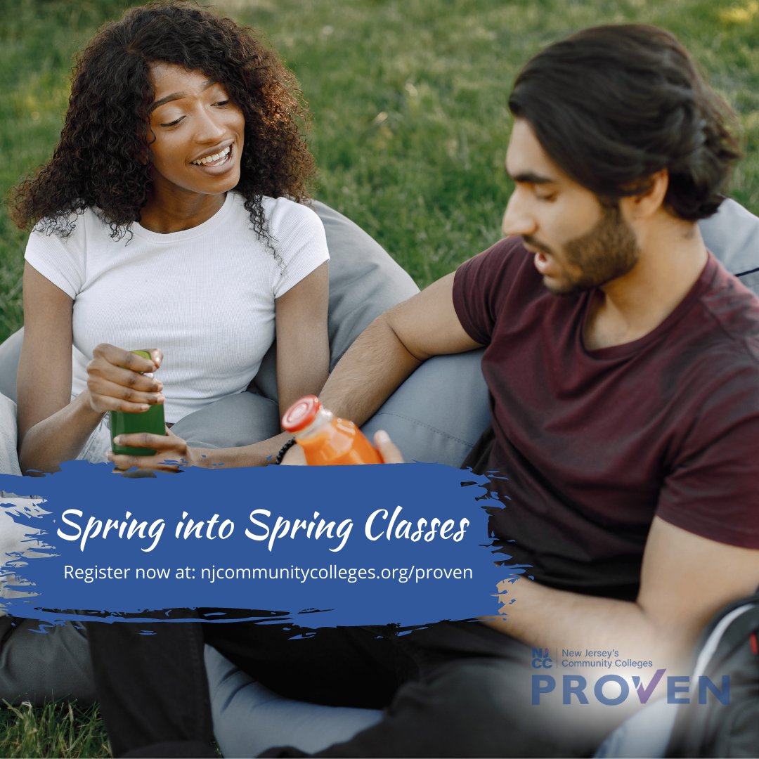 NJCommColleges's tweet photo. Spring into NJ’s Community Colleges #ProvenCommunity when you register for Spring classes 🌱
  
Start your future #TODAY and register now at one of NJ’s 18 Community Colleges at https://t.co/GZYGMmyJlz

The 2022 - 2023 #FAFSA deadline for new students is February 15 https://t.co/zuFGJGpHW5