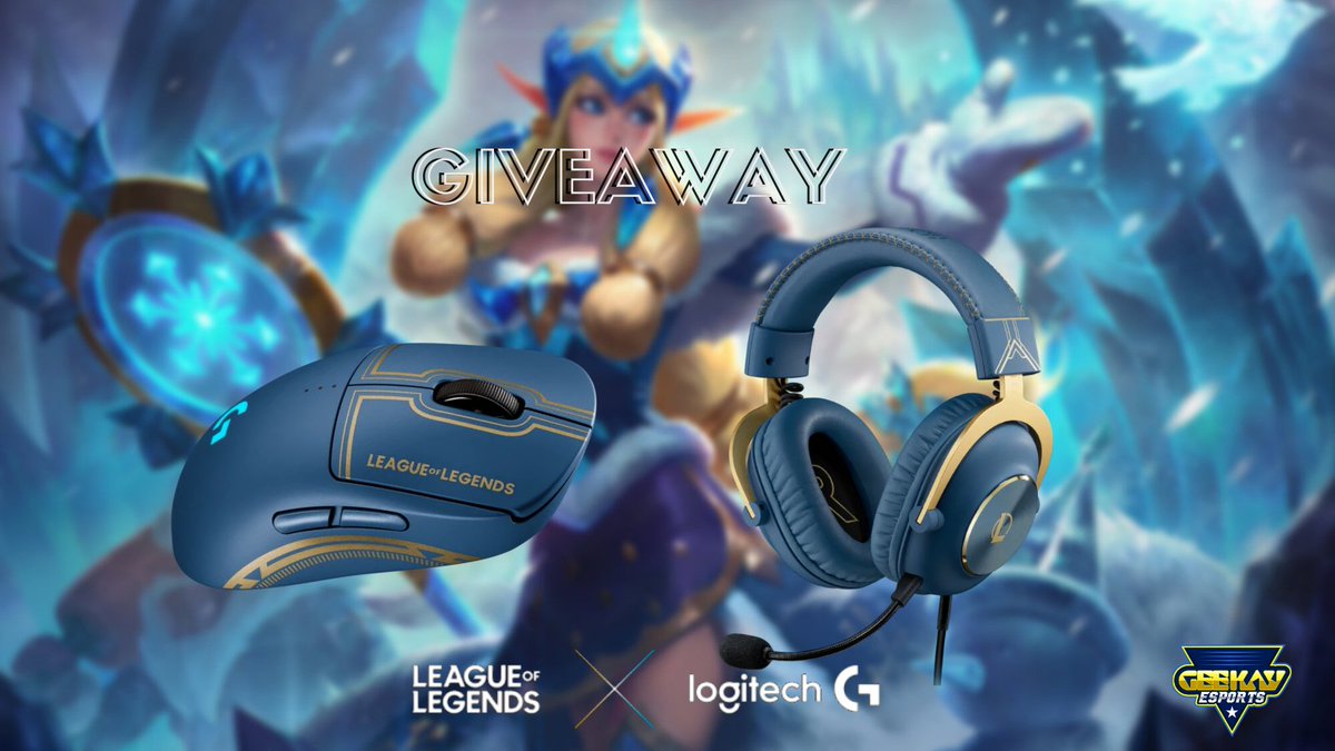 The_eNami's tweet image. 🎉 New Year's Giveaway 🎉
Logitech's mouse X headset
To join the giveaway you need to :
- Like and RT
- Follow me on twitter/instagram @the_enami
- Follow @Geekay_Esports
- Tag a friend you're thankful for.
Winners will be announced january 5th🥳
#LogitechXgeekay