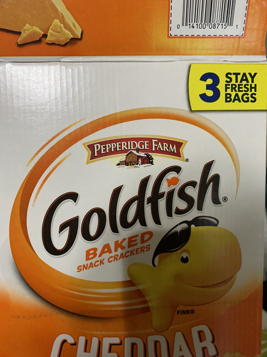 Why the lies <a href="/PepperidgeFarm/">Pepperidge Farm</a> ? This box only came with 2 bags of #goldfish  not 3.