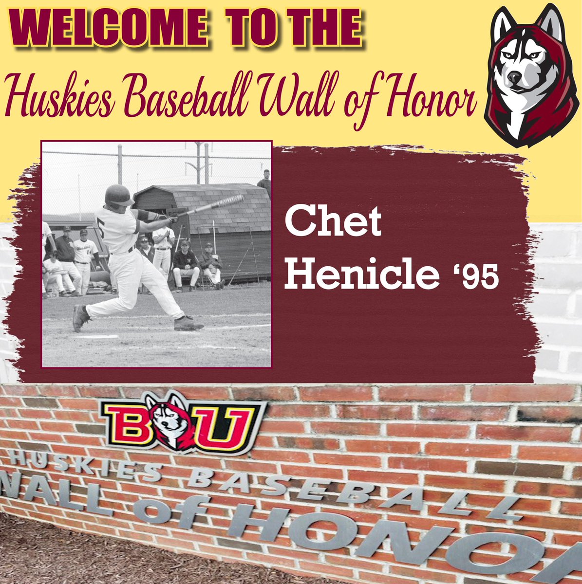 2022 1st Pitch Luncheon, On Feb 6 celebrate the 2022 Huskies and the Wall of Honor induction of Chet Henicle ‘95 ⚾️
📍Frosty Valley Resort, Danville, PA
🎟 giving.bloomu.edu/events/limited…