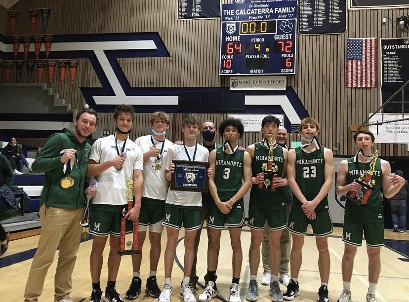 Won the Marin Catholic tournament with 7 players. Thankful to be named MVP of the tournament. 11-1 going into league💚🤍