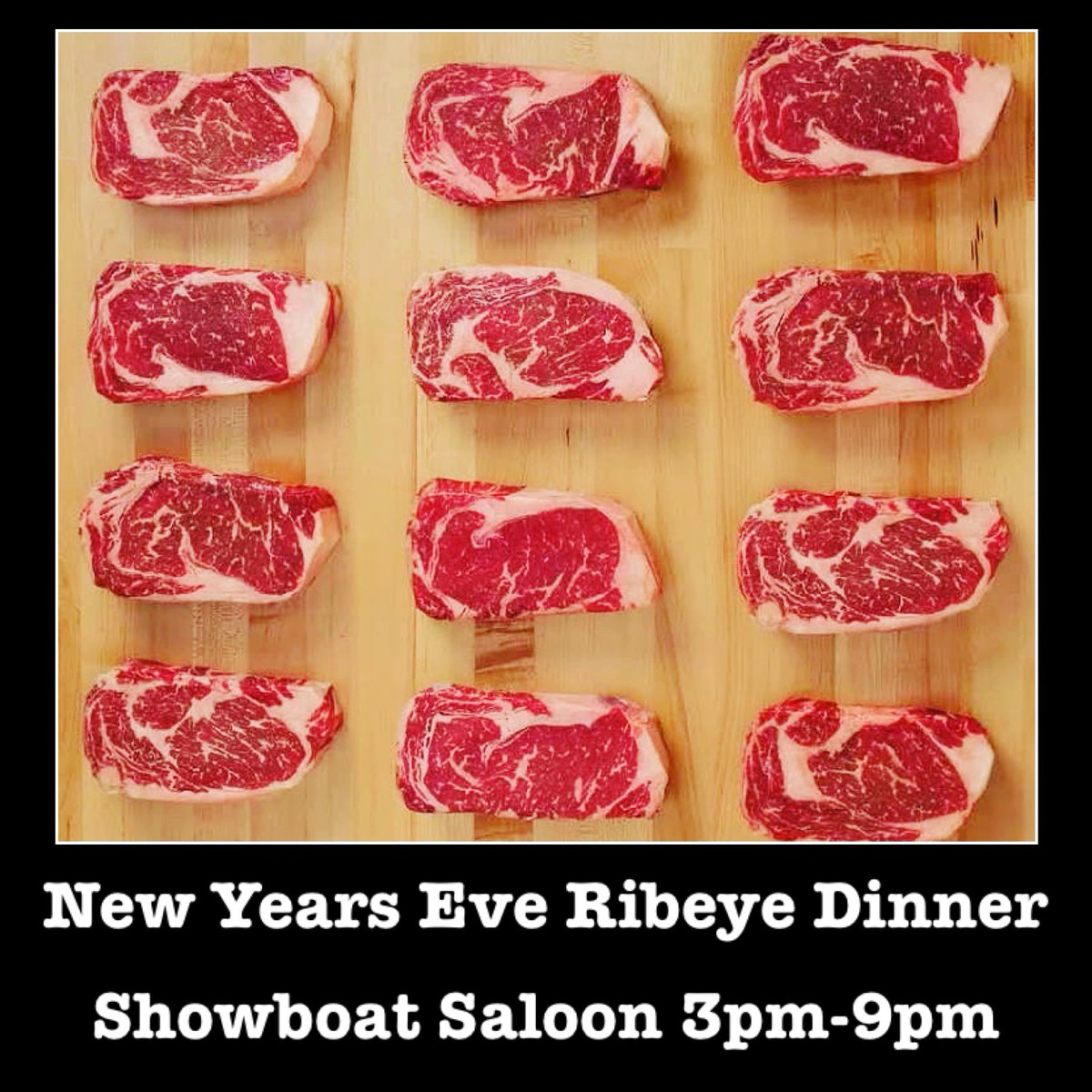 Showboat_Saloon's tweet photo. No Reservations Needed Tonight!
Showboat Saloon Wisconsin Dells 
•Fresh Hand Cut Ribeye 3pm-9pm 
•DJ AV &amp; DJ Shay 9pm-6am #TGAF 
•No Cover •No Excuses •Just Fun https://t.co/YbNiCs0iJU