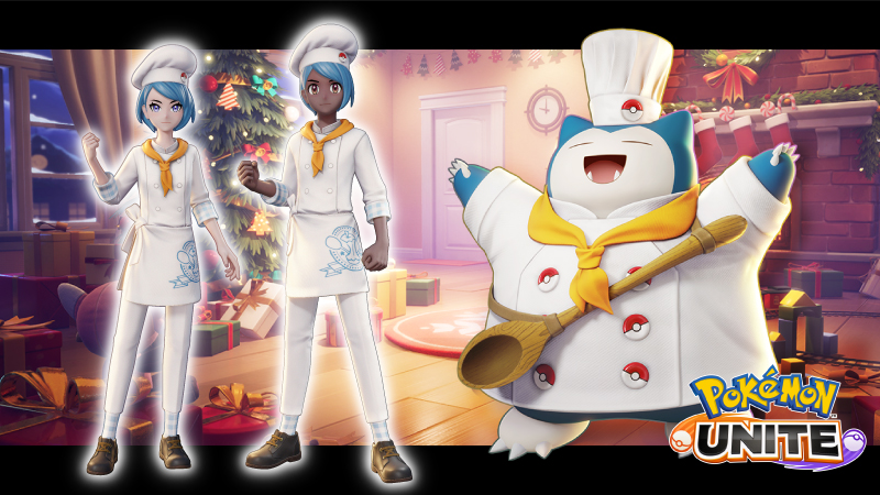 Cook Style Snorlax Premium Holowear, pokemon unite, new holowear unite