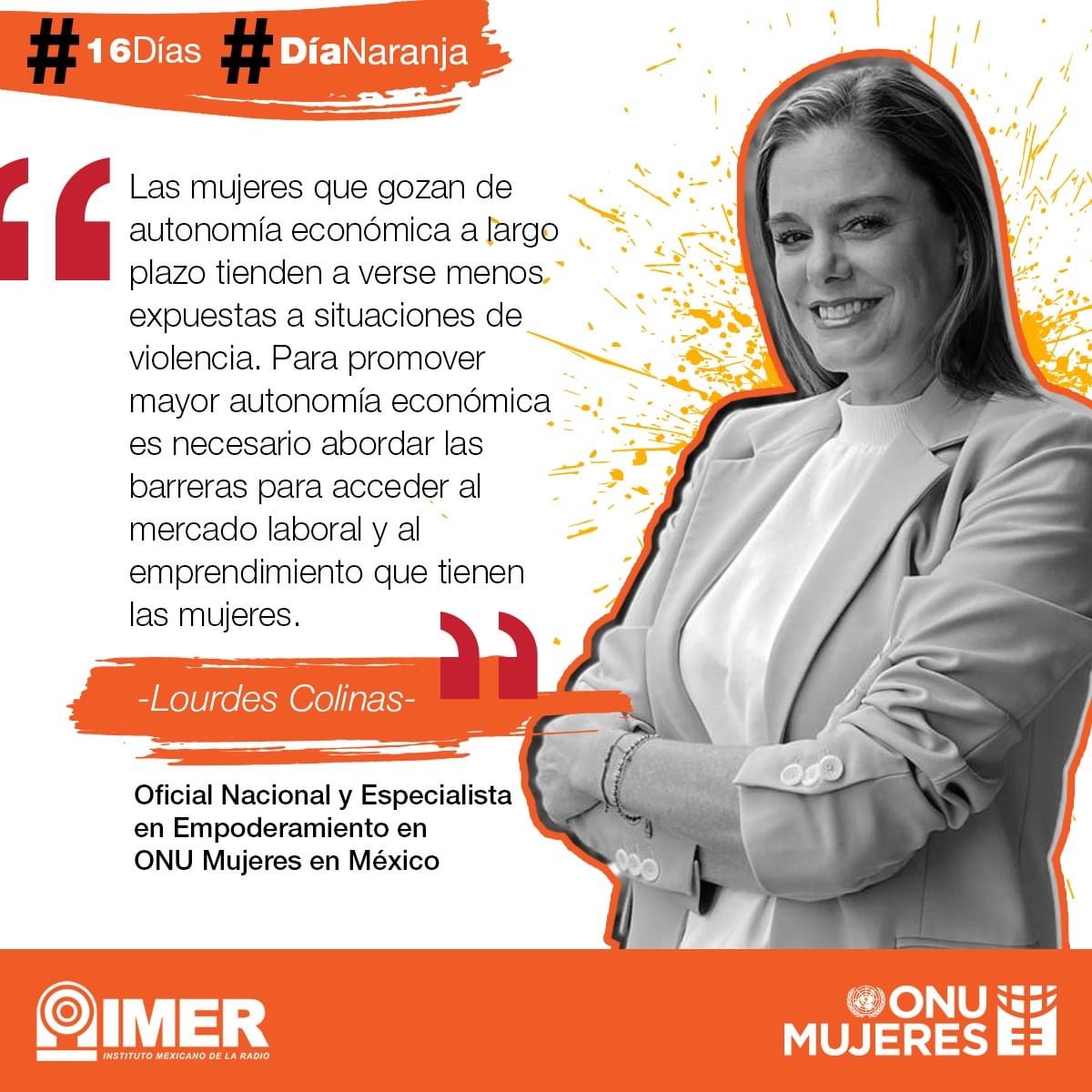 ONUMujeresMX's tweet photo. ONU Mujeres México e @imerhoy, lanzan la campaña #ÚNETE: Pinta el mundo de naranja: ¡Pongamos fin a la violencia contra las mujeres YA!
Escúchalo aquí 👉📻 https://t.co/WnUETjIZXO https://t.co/8vEWDTMmcG