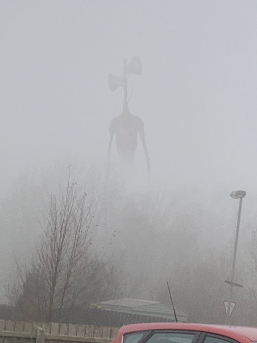 cut3gutz's tweet photo. my friend made the edit i think this is so cool bc it was so foggy today https://t.co/YqKVmQecU9