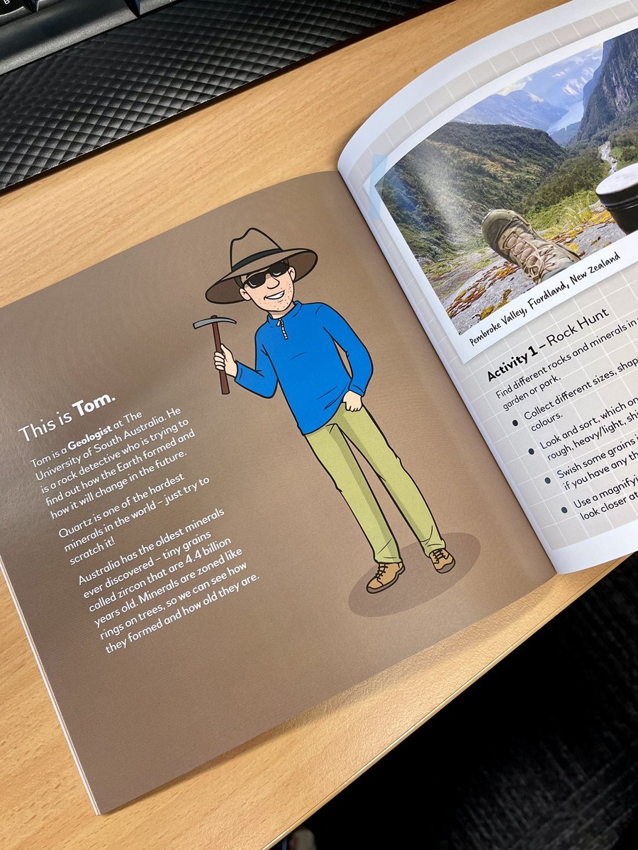 Christmas arrived early today - a real privilege to be captured in print as part of the ‘I Want To Be A Scientist’ book, the amazing work of <a href="/LindaMatto/">Linda Matto</a>, <a href="/inspiringSthAus/">Inspiring SA</a> &amp; SA <a href="/ChildcareAus/">AusChildcareAlliance</a>

Get a copy for the young scientist in your family here: sa.childcarealliance.org.au/sciencebook