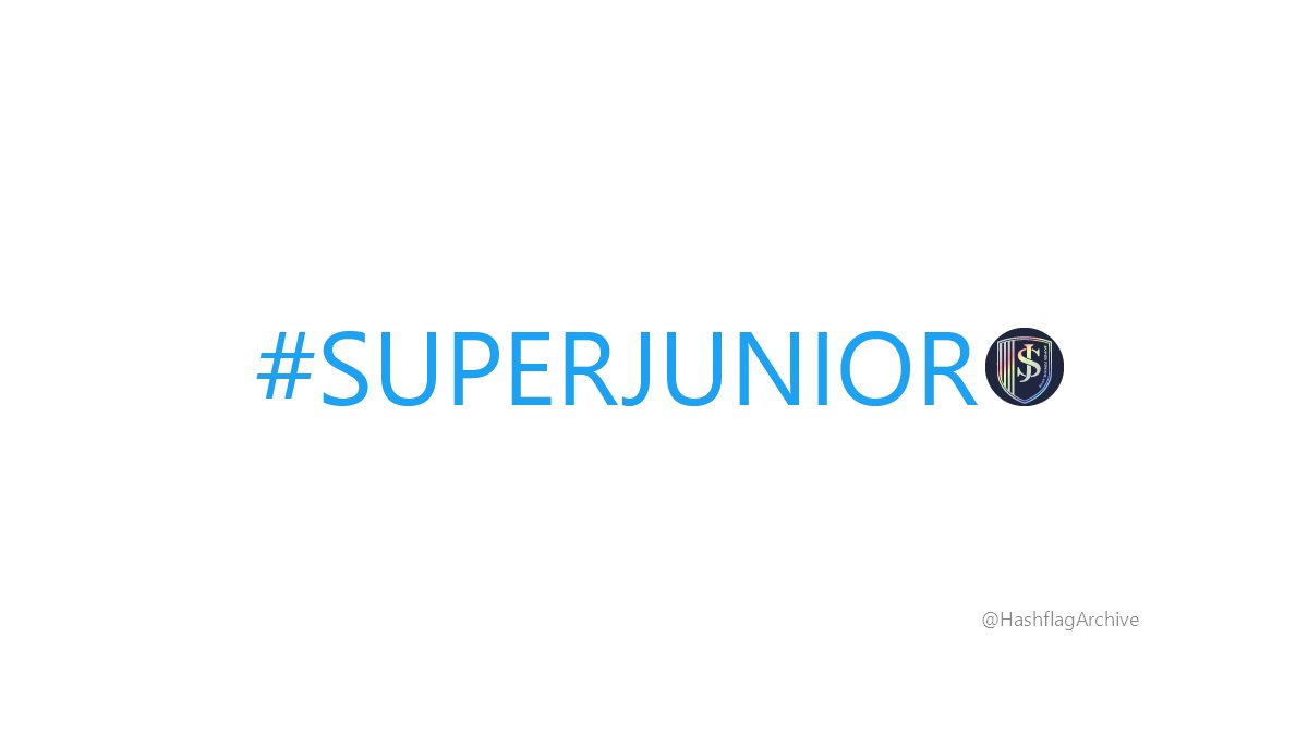HashflagArchive's tweet photo. #SUPERJUNIOR https://t.co/QQT9syDNAx