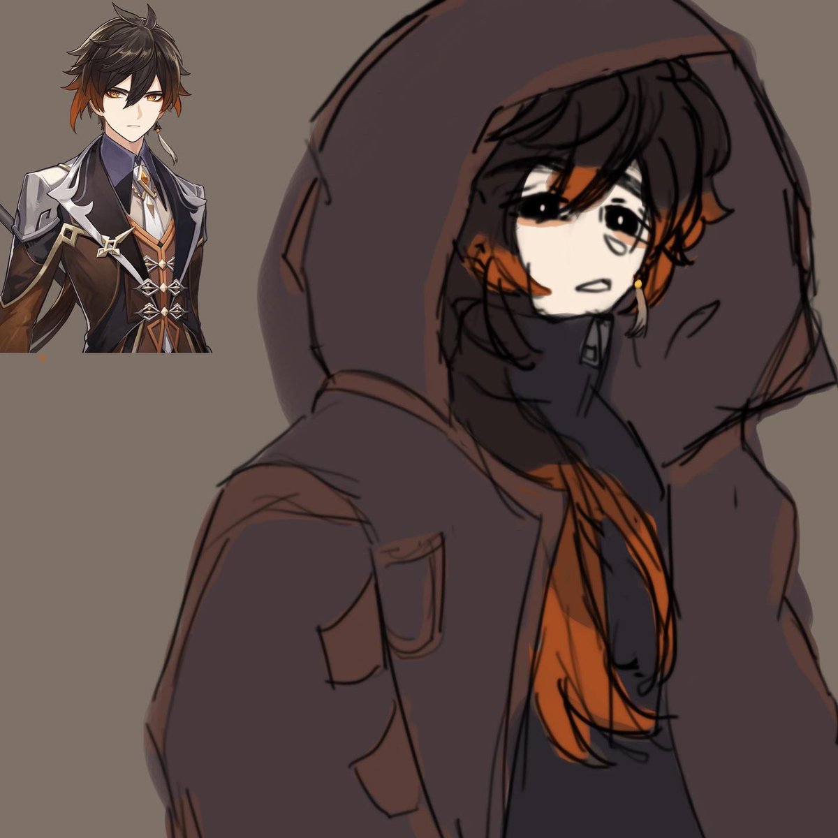 Oka_ru's tweet photo. Zhongli 👀 | #okasruu #zhongli #GenshinImapct #genshintwt #genshinimpactfanart #fanart #Genshin https://t.co/0rORuEeEqH
