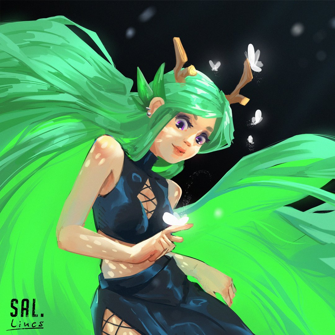 Sal_lines's tweet image. I did this for a DTIYS challenge on ig love how it turned out!
#fairy #fantasy #characterdesign 
#dtiys