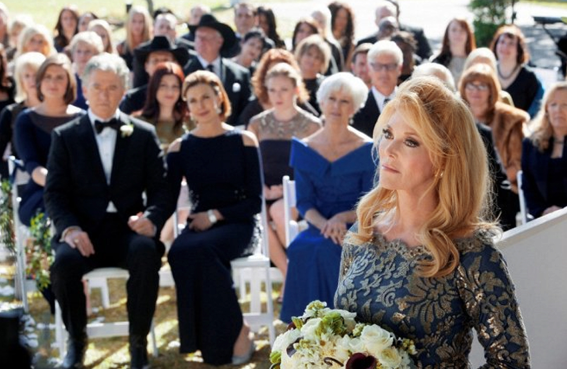 Another beautiful (and jinxed) #Dallas wedding at Southfork. With <a href="/Brenda_Strong/">Brenda Strong</a> <a href="/therealpduffy/">Patrick Duffy</a> <a href="/AudreyLanders/">Audrey Landers</a>