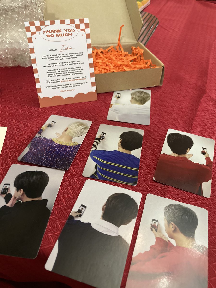 queenicks16's tweet photo. Got my replicards @tinyjjkook! πππ #tinyjjkookfeedbacks https://t.co/HCEGOJVmLJ