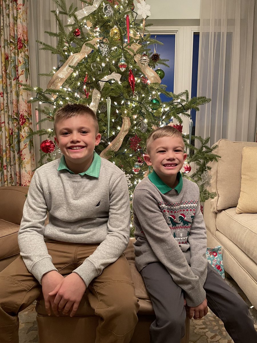 My guys before their Christmas program tonight at church! Love these two!