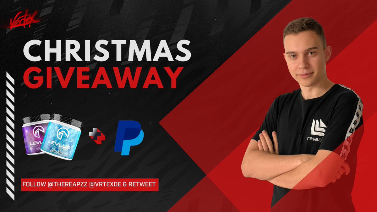 Luka (@lukkahcod) on Twitter photo 🔥🔥GIVEAWAY🔥🔥
Gerne möchte ich zu Weihnachten wie auch zum Dank ein Giveaway machen. Zu gewinnen:
- 2 LevlUp Tubes (Galaxy + Blue Crush)
- 30€ + 15€ Paypal
Teilnahme:
1. Folge mir auf Twitter
2. Folge <a href="/VrtexDE/">Team Vertex</a> auf Twitter
3. Like + Retweet
Gewinner wird am 24. ausgelost<3 🔥🔥GIVEAWAY🔥🔥
Gerne möchte ich zu Weihnachten wie auch zum Dank ein Giveaway machen. Zu gewinnen:
- 2 LevlUp Tubes (Galaxy + Blue Crush)
- 30€ + 15€ Paypal
Teilnahme:
1. Folge mir auf Twitter
2. Folge <a href="/VrtexDE/">Team Vertex</a> auf Twitter
3. Like + Retweet
Gewinner wird am 24. ausgelost<3