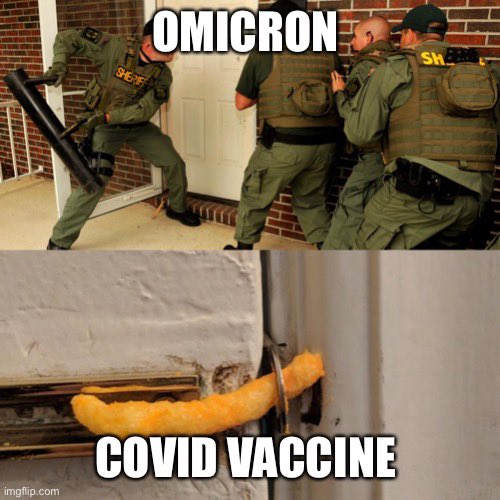 SeanCarrPhoto's tweet image. I made a meme @libsoftiktok #Omicron #vaccine