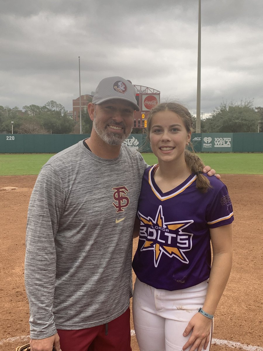 Beyond grateful to have had an opportunity to go to the <a href="/FSU_Softball/">Florida State Softball 🥎</a> camp today! Thank you to all of the coaches for a great camp and all of the tips/advice given!Go Noles!! <a href="/Coach_Alameda/">Lonni Alameda</a> <a href="/troymoffett/">Troy D. Moffett</a> <a href="/FSU_CoachWilson/">Travis Wilson</a>