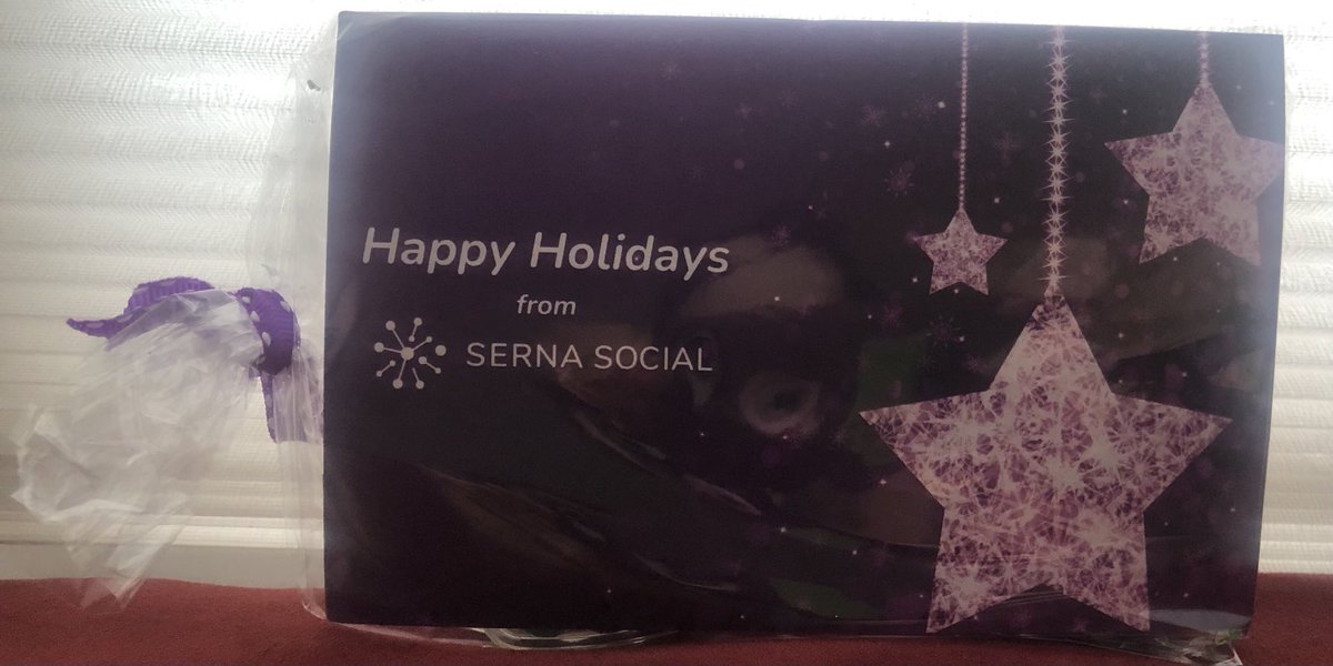 Happy holidays ⁦<a href="/sueserna/">Sue Serna</a>⁩ ! Thank you for the holiday treats!