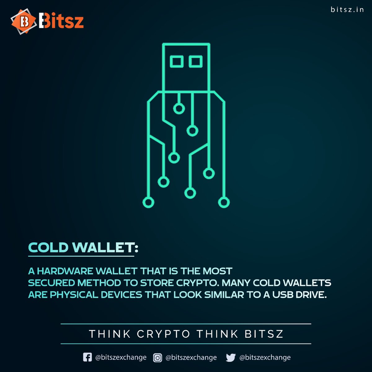BitszExchange's tweet photo. Crypto Dictionary : "Cold Wallet"

Trade Now : https://t.co/m0ianS3zqM

Join our Telegram group : https://t.co/KZWbyJJRv4

#Bitsz #BitszCoin #Bitcoin #SHIB #cryptotrading #cryptocurrency #CryptoExchange #BITSZExchange https://t.co/q9ELiwIWry