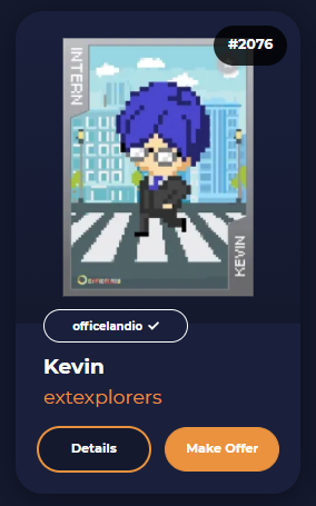 exexplorers's tweet photo. Giveaway Day 3!  This time it's #OfficeLand f you want to qualify:
1. Follow
2. Retweet 
3.  Comment your favorite new wax project

Winner will be streamed live on twitch tomorrow at 20:00 UTC

#NFTGiveaway #Giveaway #NFTGame https://t.co/ozP7OAcKOy